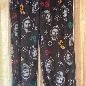 Elf Movie Themed Pajama Pants